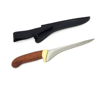Faca Desossa Arkhip 7'' Cabo Madeira Bainha