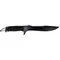 Faca Militar Arkhip Pantera Negra Plus 10'' Preta Cabo c/ Corda Bainha
