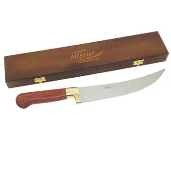 Faca Churrasco Arkhip 10'' Cabo Madeira Caixa