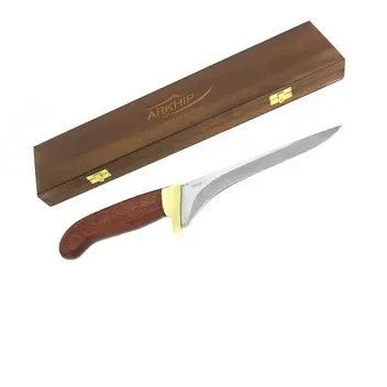 Faca Desossa Arkhip 7'' Cabo Madeira Caixa