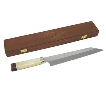 Faca Churrasco e Cozinha Arkhip Santoku 10'' Cabo Osso Caixa