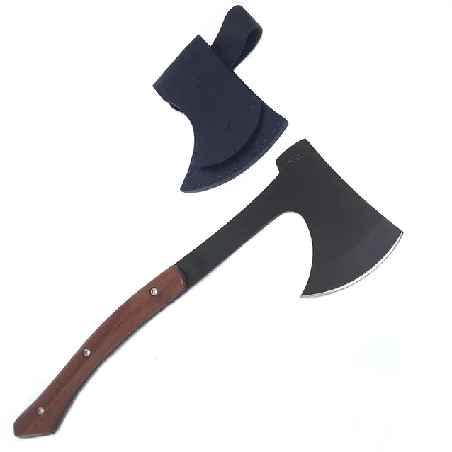 Machado Arkhip 7'' (43 cm Total) Cabo Madeira Bainha