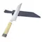 Faca Churrasco e Cozinha Arkhip Santoku 10'' Cabo Osso Bainha