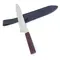 Faca Churrasco Arkhip Chef Plus 10'' Polida Cabo Madeira F Bainha