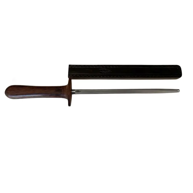Chaira Arkhip 25cm Aço Inox Cabo Arkwood Bainha