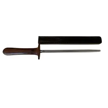 Chaira Arkhip 25cm Aço Inox Cabo Arkwood Bainha
