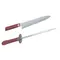Kit Churrasco Arkhip Chef Plus Chaira 10'' Cabo Madeira Caixa