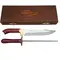 Kit Churrasco Arkhip Grãnchu Chaira 10'' Cabo Madeira Caixa