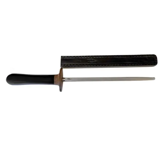 Chaira Arkhip 25cm Aço Inox Cabo Acrílico Bainha
