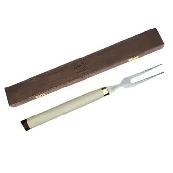 Garfo 10 para Churrasco Arkhip 6'' (37 cm Total) Cabo Osso Caixa