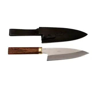 Faca Oriental Arkhip Deba Destro 7'' Cabo Arkwood Bainha