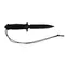 Faca Militar Arkhip Adaga 6'' Preta Cabo c/ Corda Bainha