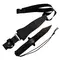 Faca Militar Arkhip 13º BAEP 7'' Preta Cabo c/ Corda Bainha