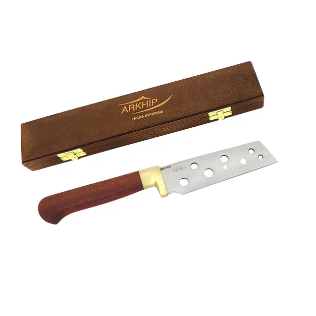 Faca para Queijo Arkhip Entremoles 5'' Cabo em Madeira com Estojo