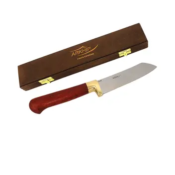 Faca para Queijo Arkhip Durocorte 5'' Cabo em Madeira com Estojo